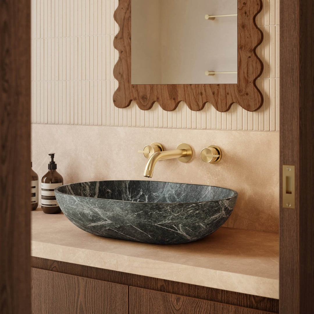 Pedra Oval Stone Basin 520mm