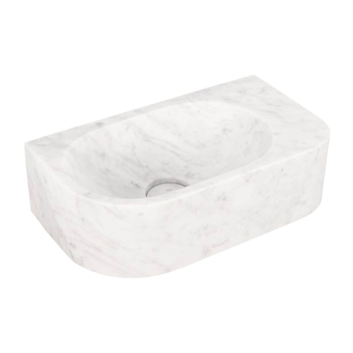 Pedra Wall Hung Stone Basin 420mm