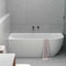 Positano Corner Bathtub 1400-1600mm