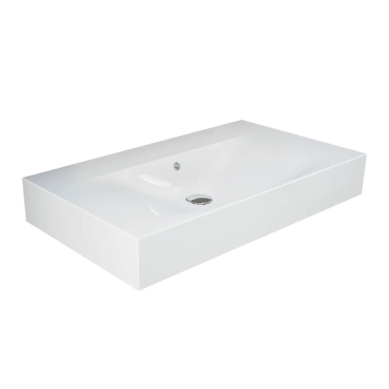 Des Wall Hung Ceramic Basin 610-1010mm