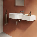 Petit Wall Hung Ceramic Basin 765mm