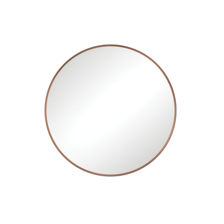 Reba Round Framed Glass Mirror