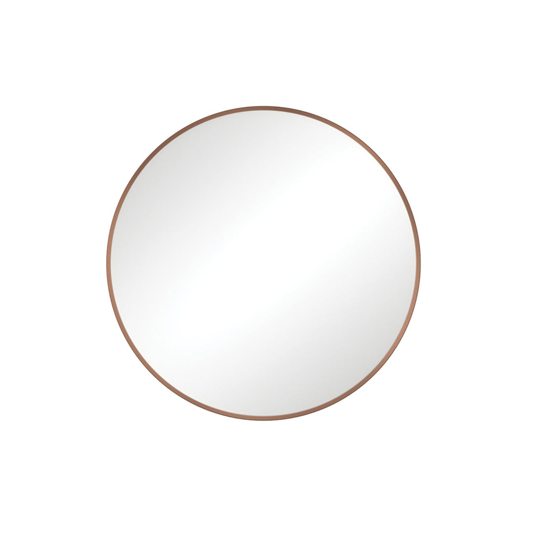 Reba Round Framed Glass Mirror