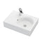 Reba Skew Wall Hung Ceramic Basin 600mm