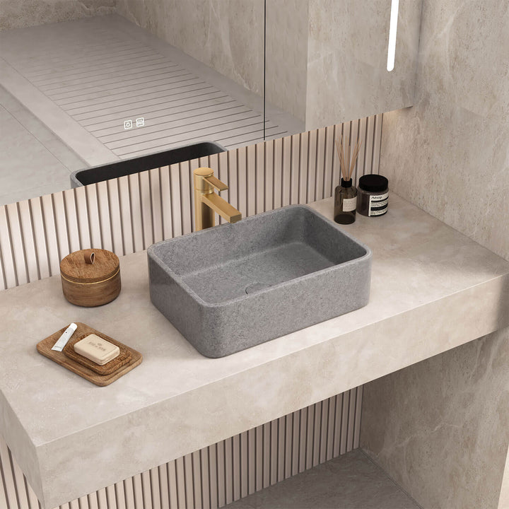 Rimini Concrete Basin 400x280mm