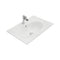 Rotondo Oval Ceramic Benchtop with Taphole (600-1200mm)