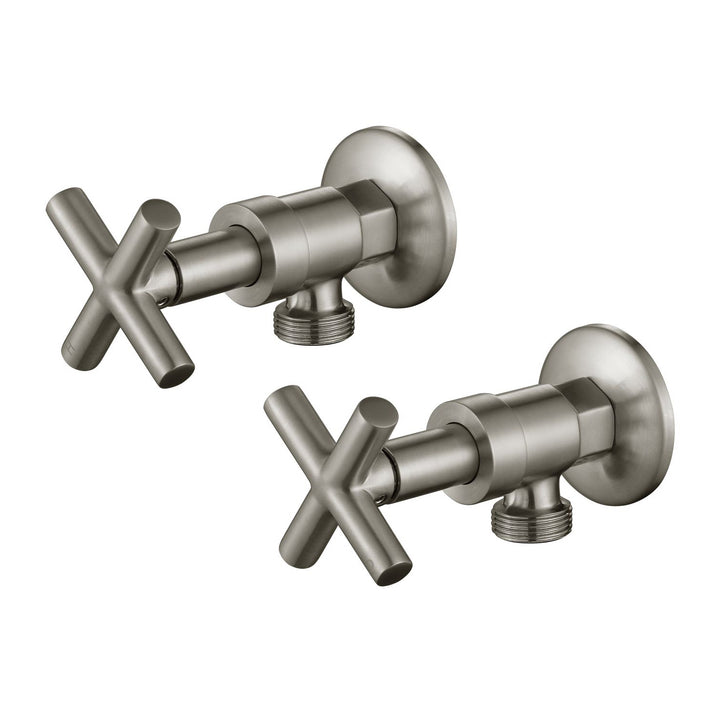Ryker Cross Handle Washing Machine Stop Taps