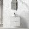 Noosa Fluted Matte White Wall Hung Vanity (600-1500mm)