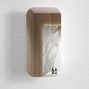 Newport Soft Square Shaving Mirror Cabinet 900x450mm