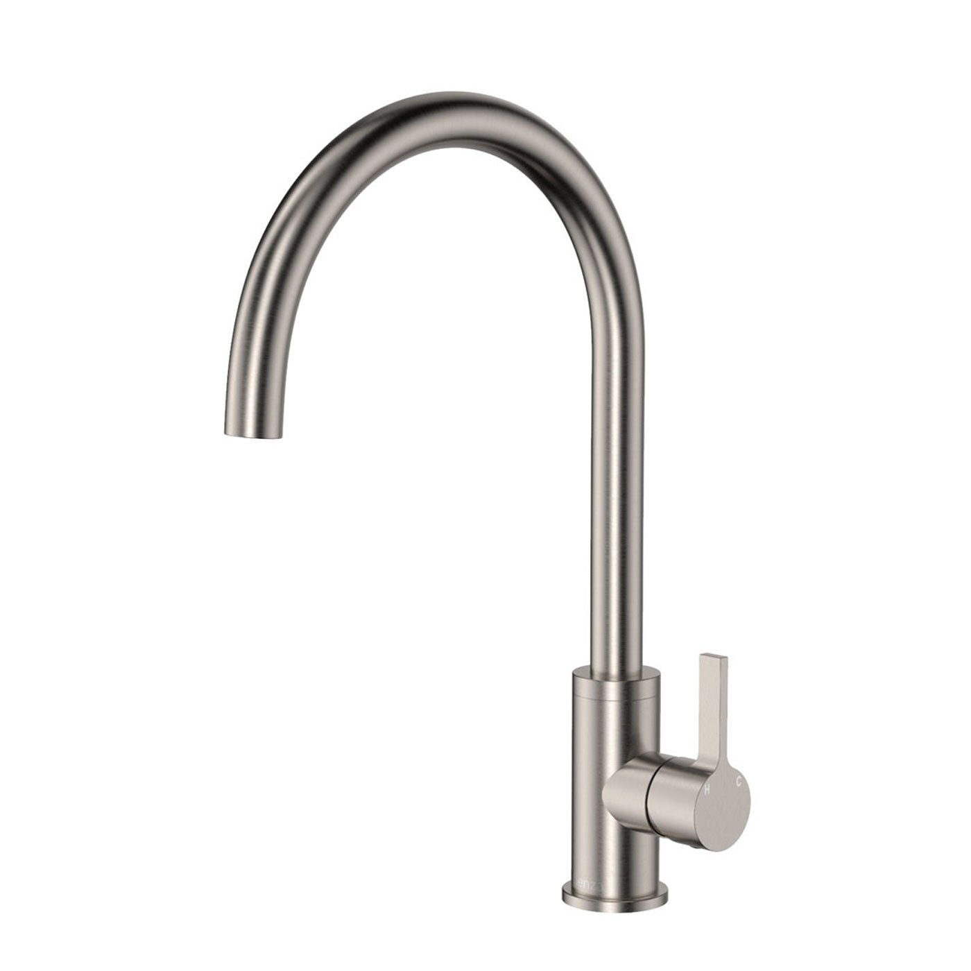 Fienza Sansa Slim Gooseneck Sink Mixer Sunlight Bathrooms