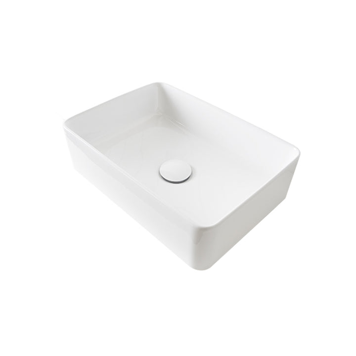 Selma Rectangular Ceramic Basin 400x280mm