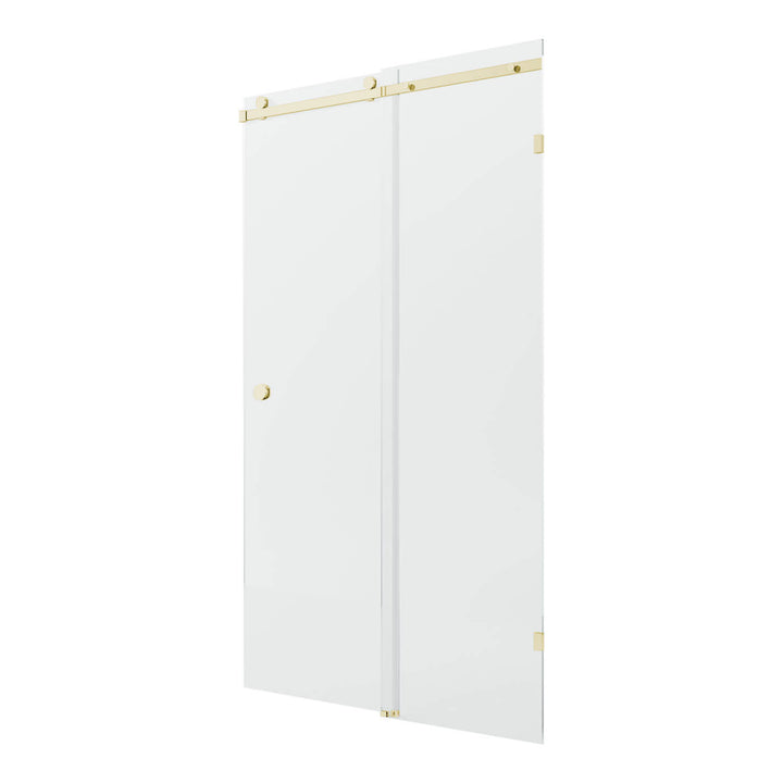 10mm Fully Frameless Sliding Shower Screen Front 2000mm High