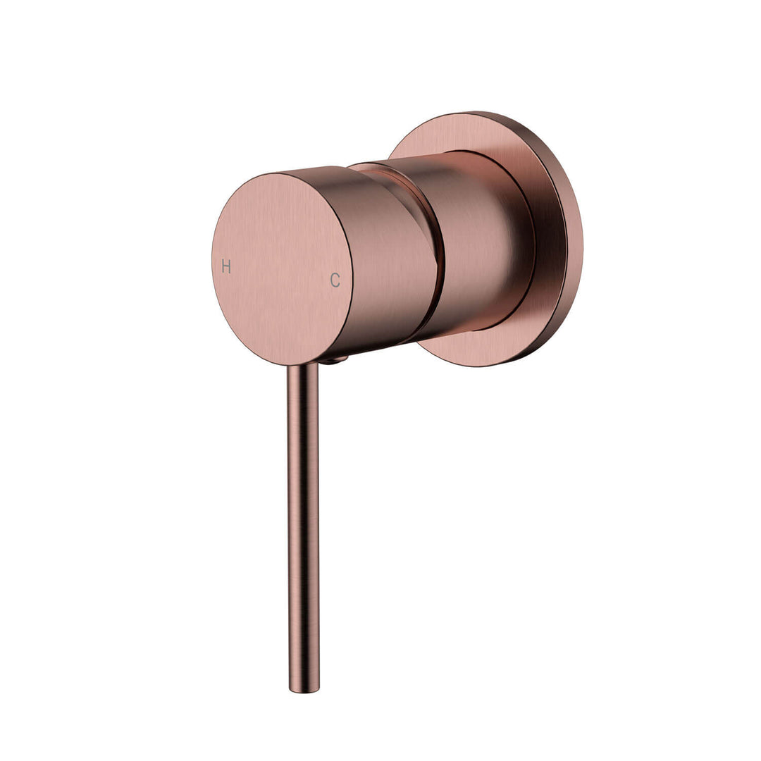 Star Pin Handle Wall Mixer 60mm Backplate