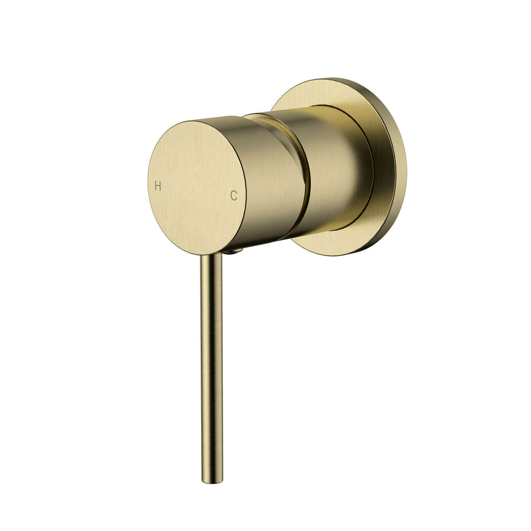 Star Pin Handle Wall Mixer 60mm Backplate