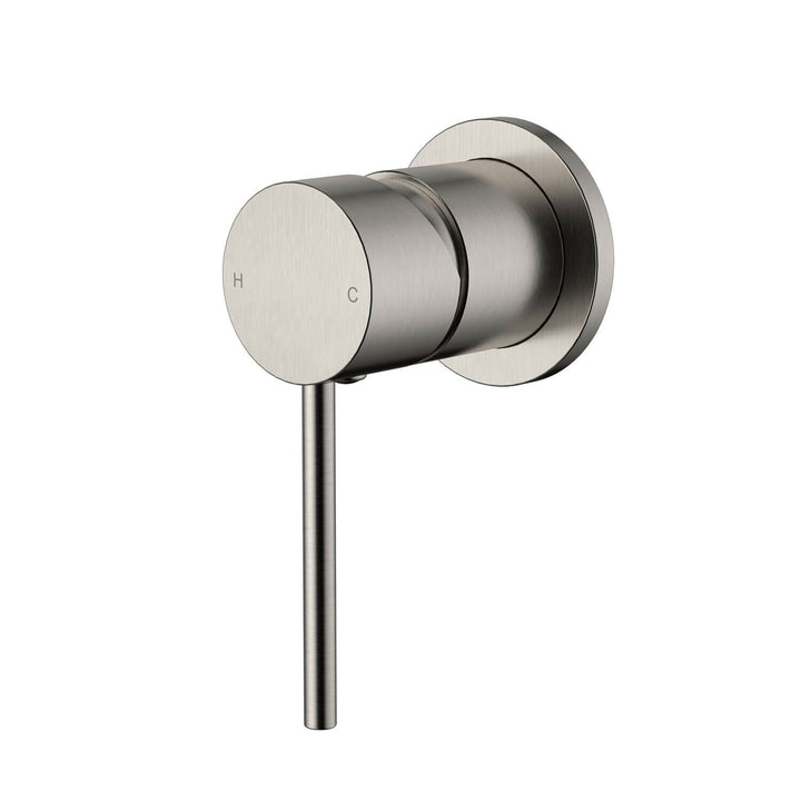 Star Pin Handle Wall Mixer 60mm Backplate