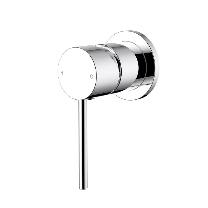 Star Pin Handle Wall Mixer 60mm Backplate
