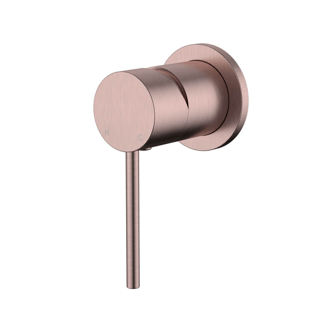 Star Pin Handle Wall Mixer 60mm Backplate