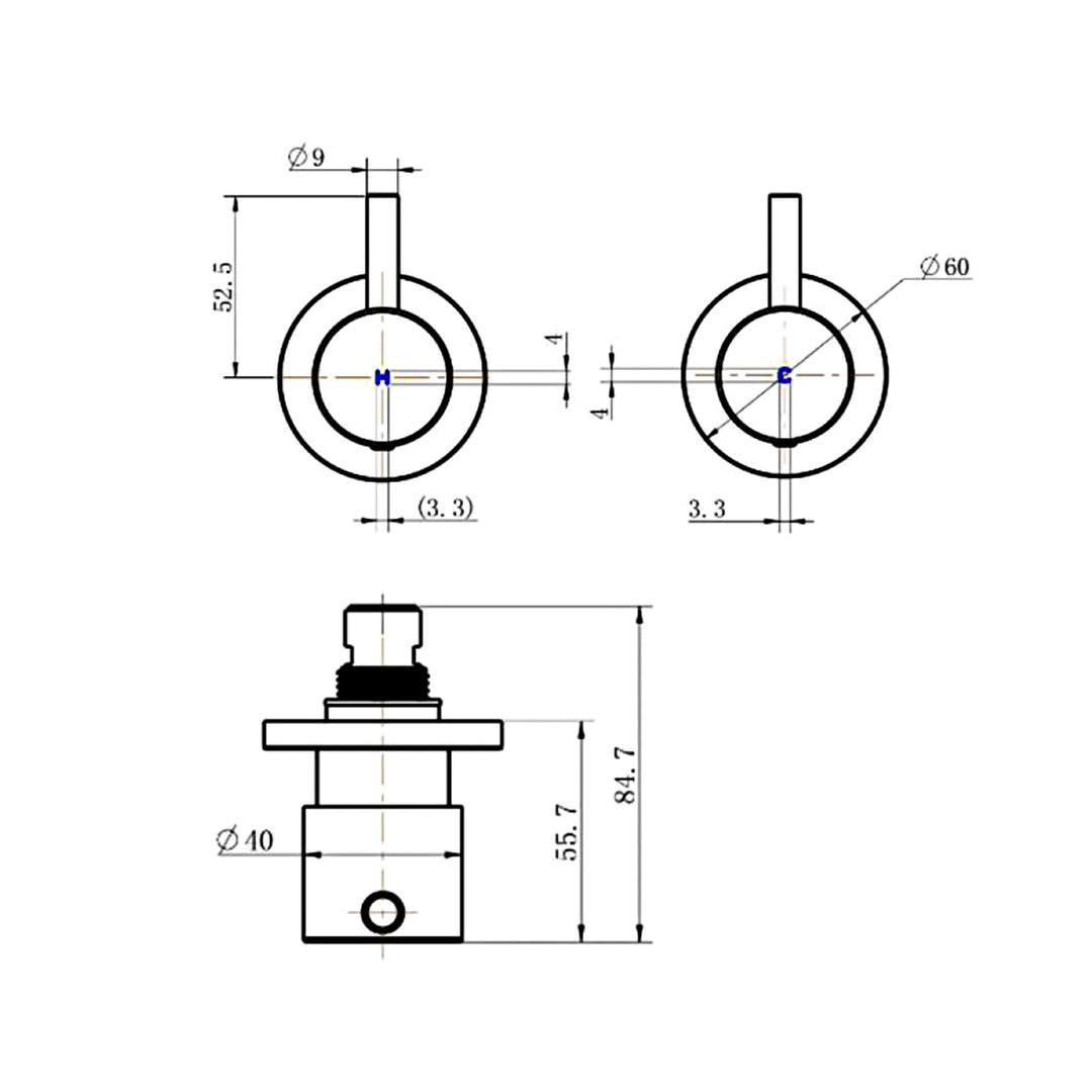 Star Mini Pin Wall Top Assembly