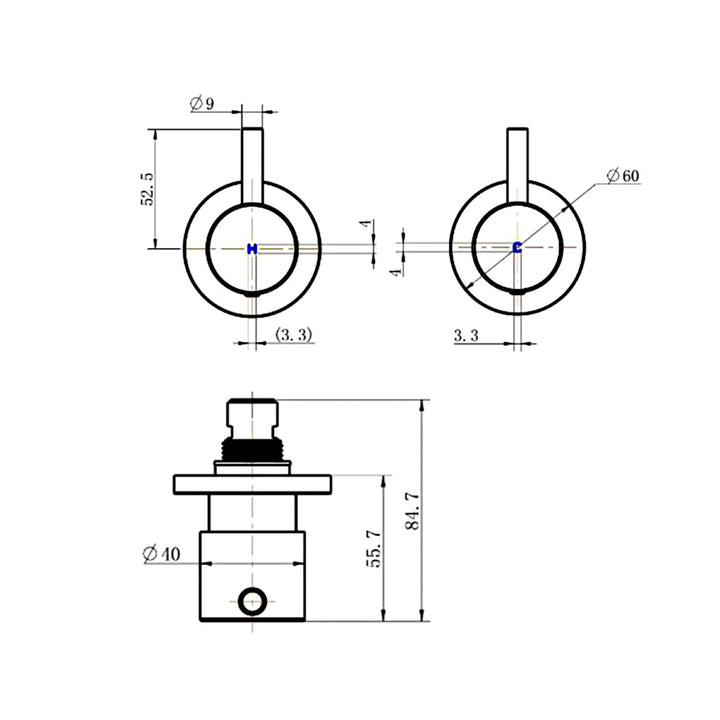 Star Mini Pin Wall Top Assembly