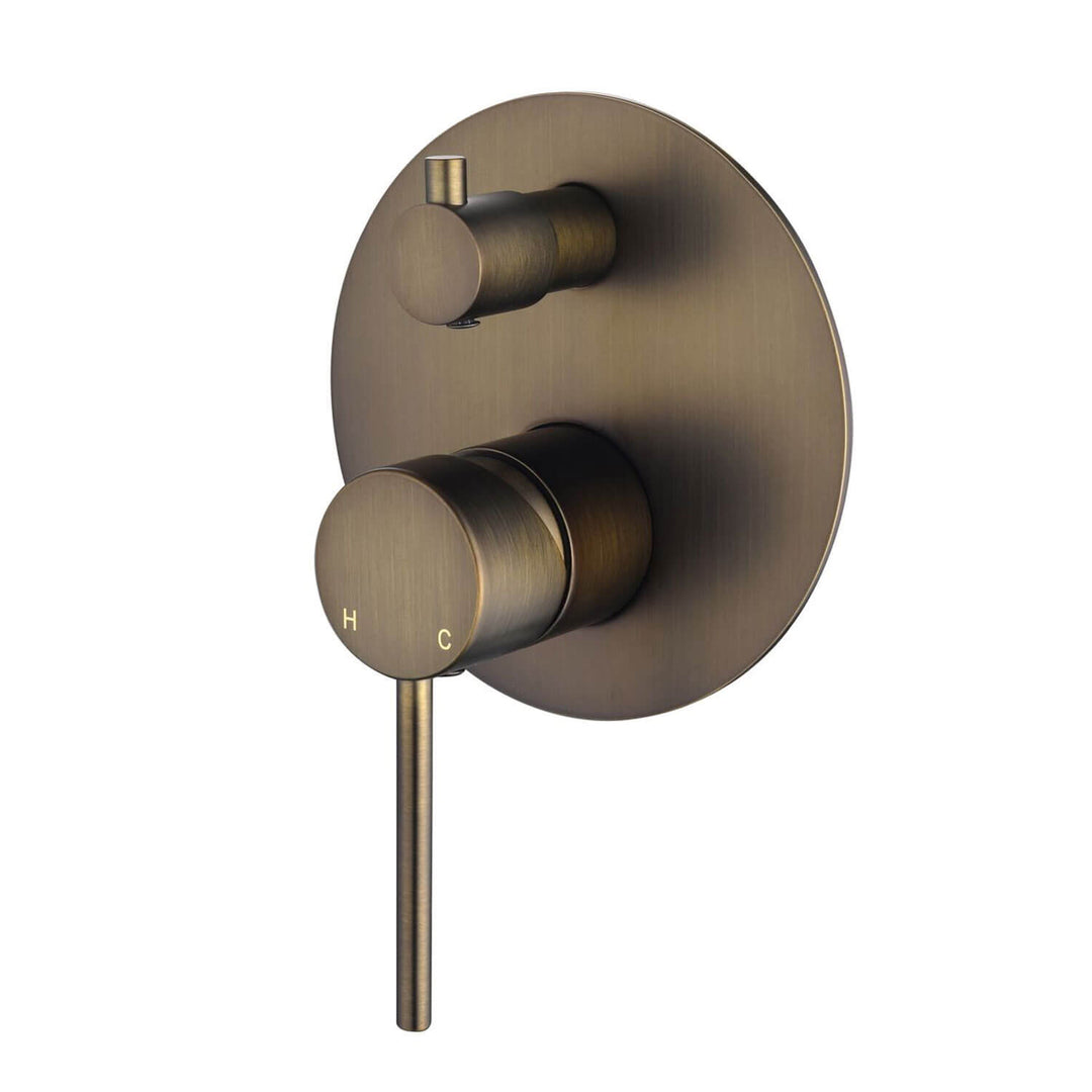 Star Pin Handle Diverter Wall Mixer