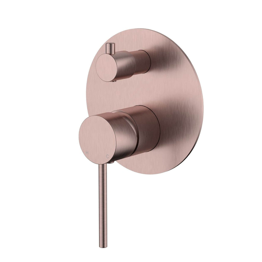 Star Pin Handle Diverter Wall Mixer