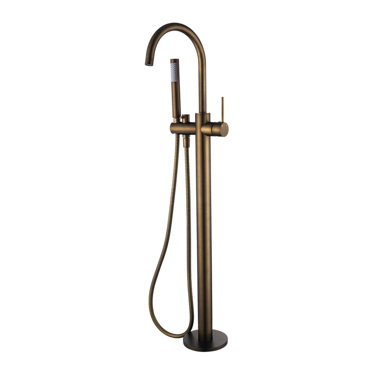 Star Freestanding Bathtub Spout with Handset