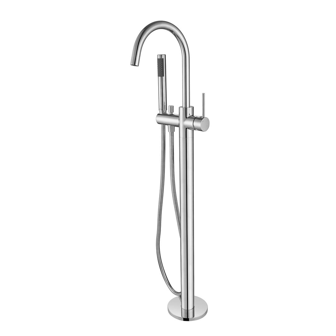 Star Freestanding Bathtub Spout with Handset