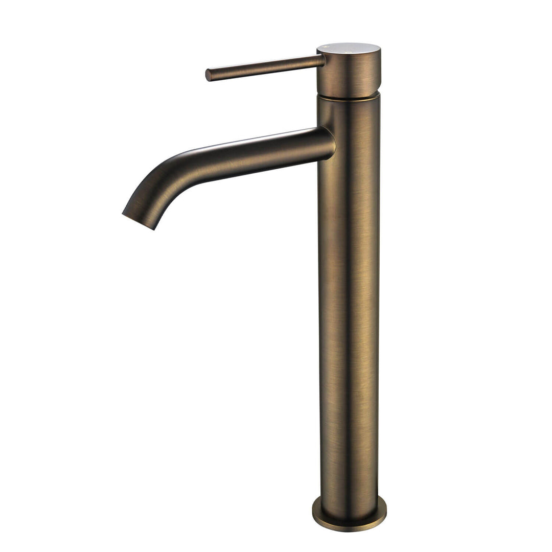 Star Tall Curved Spout Basin Mixer