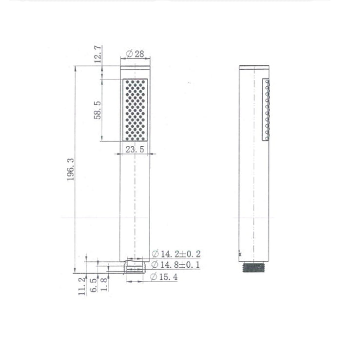 Star Slim Hand Shower