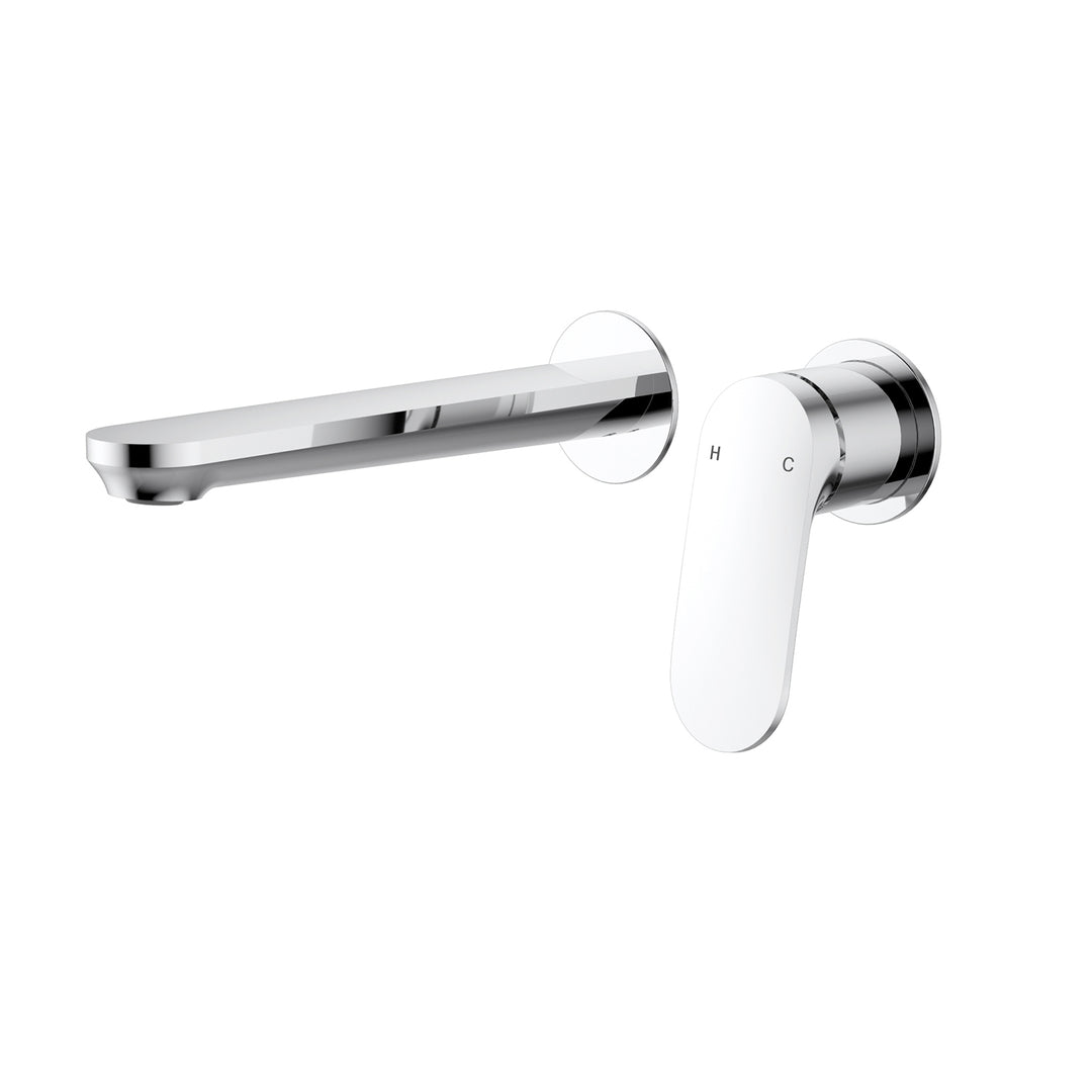 Sulu Brass Wall Mixer Set