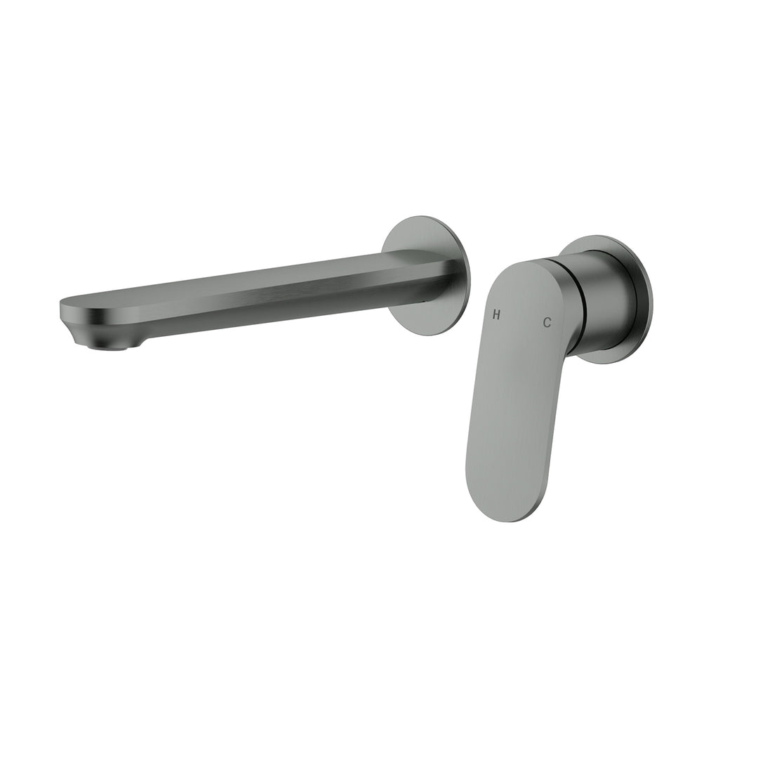 Sulu Brass Wall Mixer Set