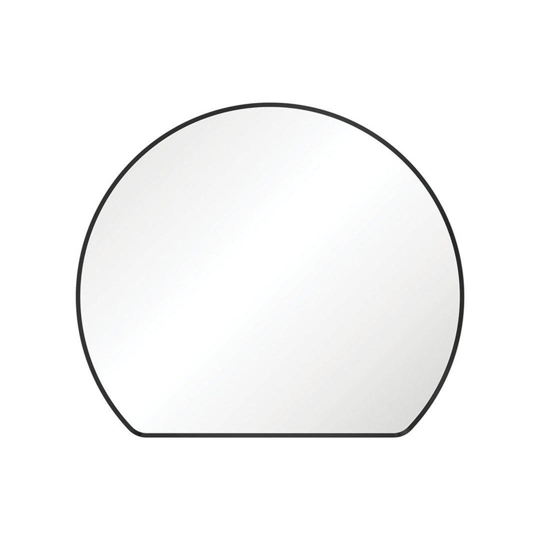 Sunrise Round Framed Glass Mirror 800x690mm