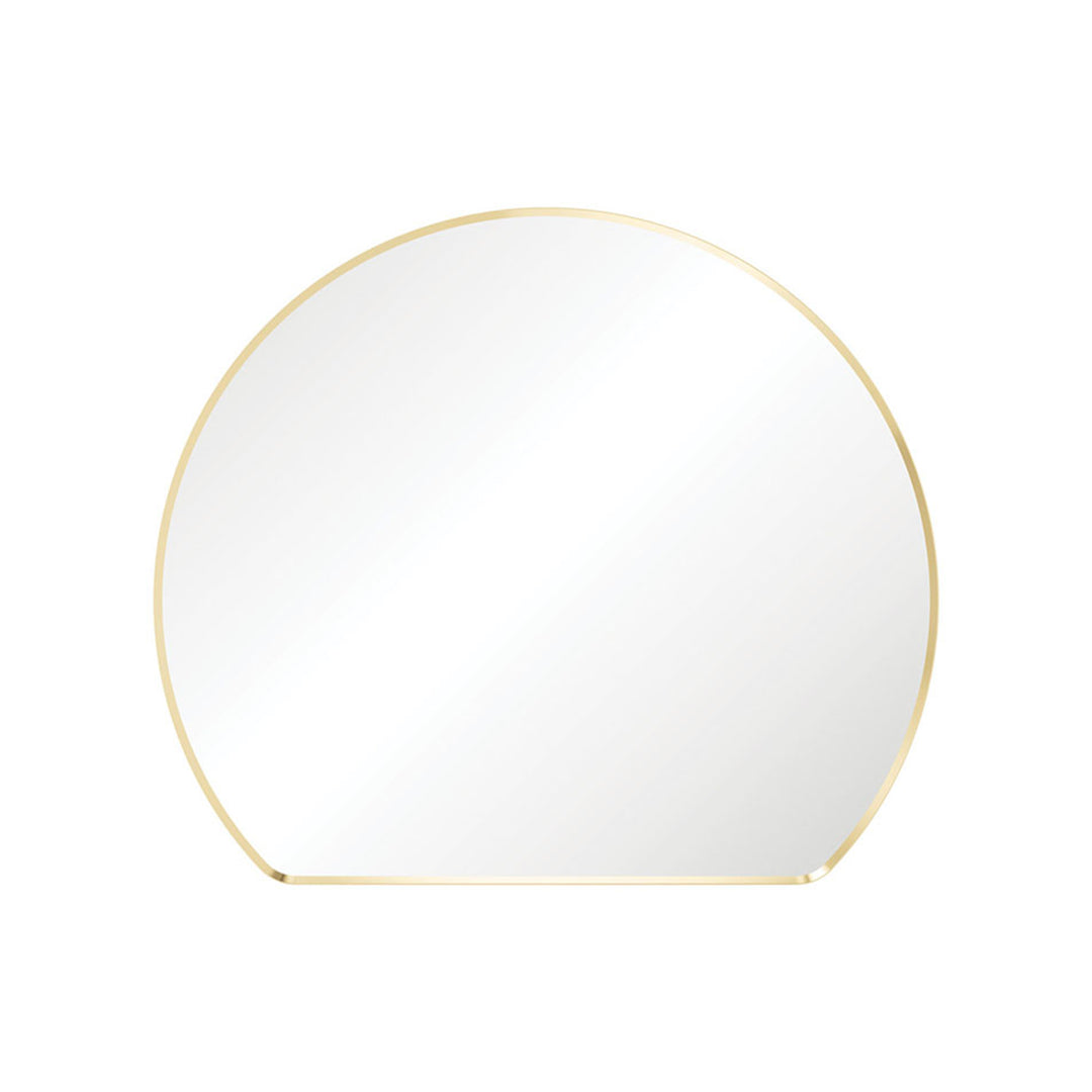 Sunrise Round Framed Glass Mirror 800x690mm