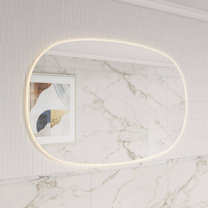 Valmont Horizontal Oval LED Mirror