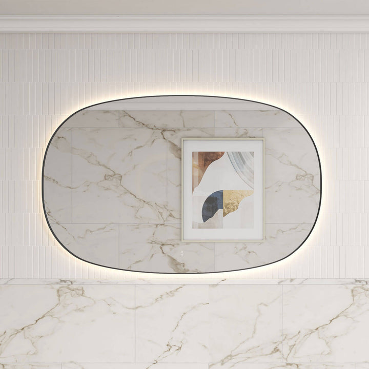 Valmont Horizontal Oval LED Mirror