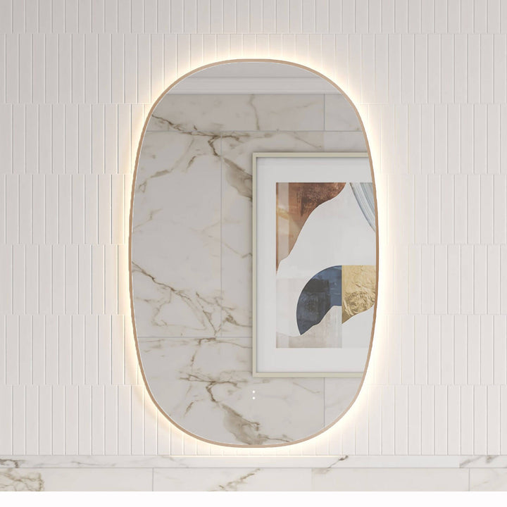 Valmont Oval LED Mirror 580x900mm
