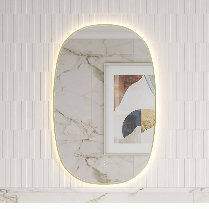 Valmont Oval LED Mirror 580x900mm