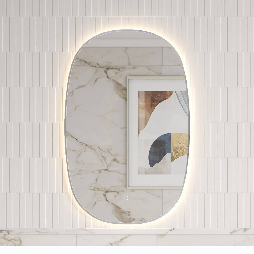 Valmont Oval LED Mirror 580x900mm
