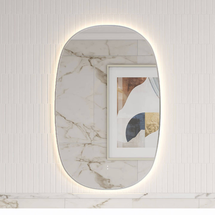 Valmont Oval LED Mirror 580x900mm
