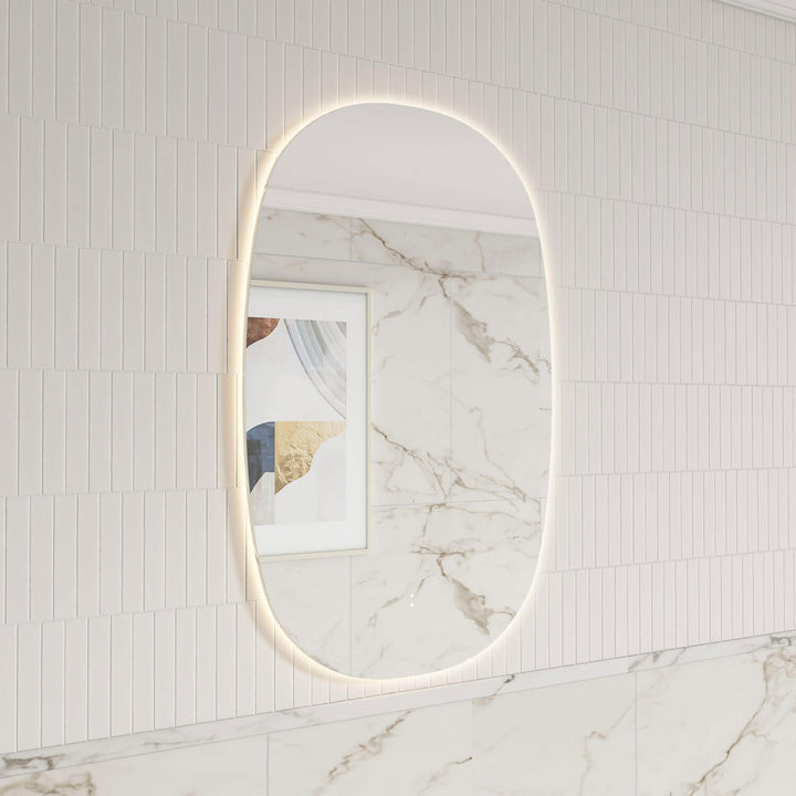 Valmont Oval LED Mirror 580x900mm