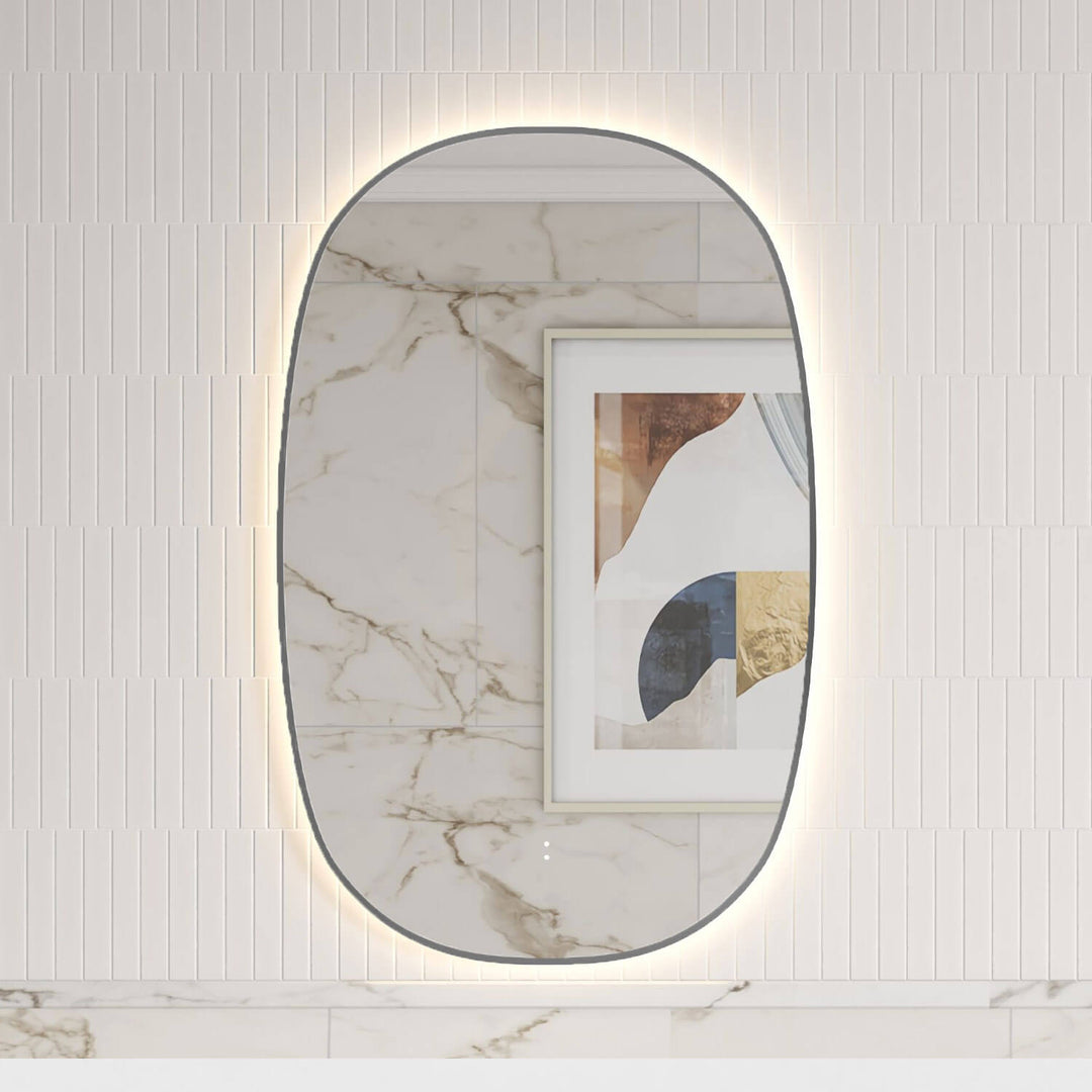 Valmont Oval LED Mirror 580x900mm