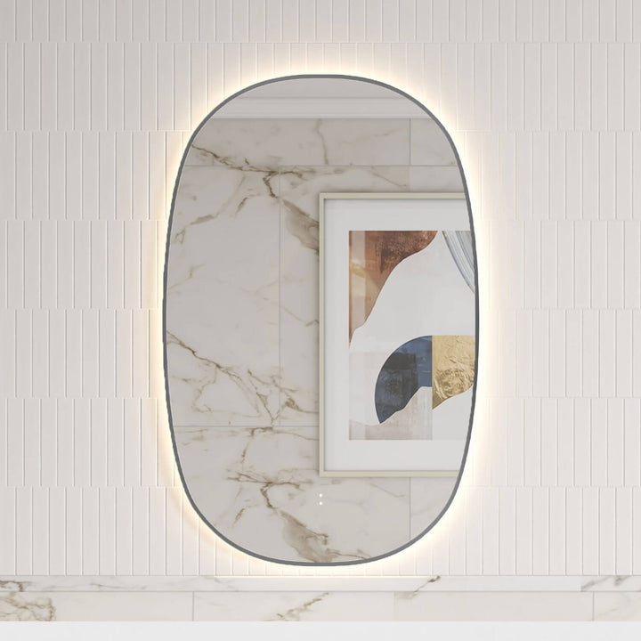 Valmont Oval LED Mirror 580x900mm