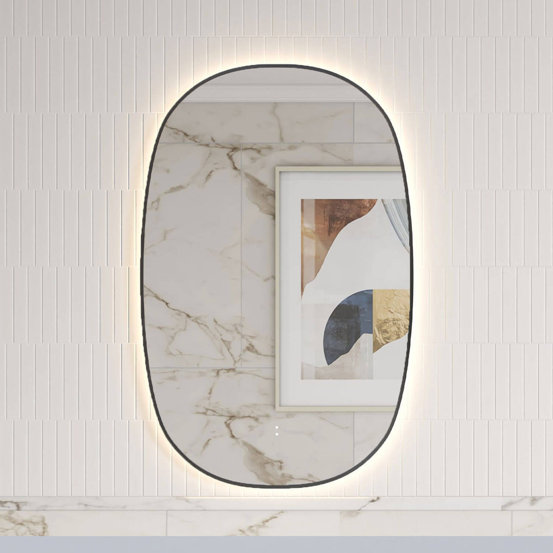 Valmont Oval LED Mirror 580x900mm