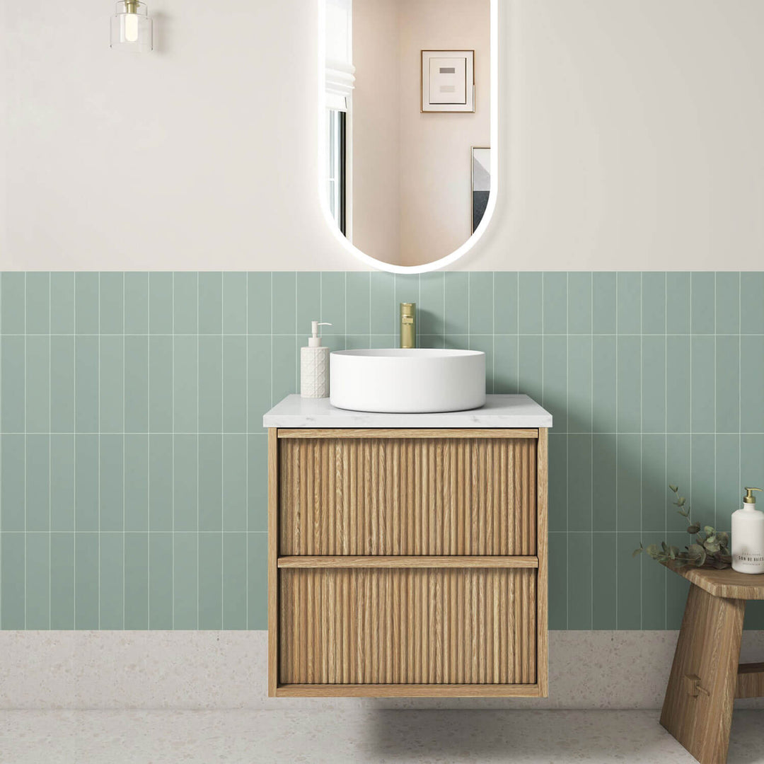 Venetta Fluted Wall Hung Vanity