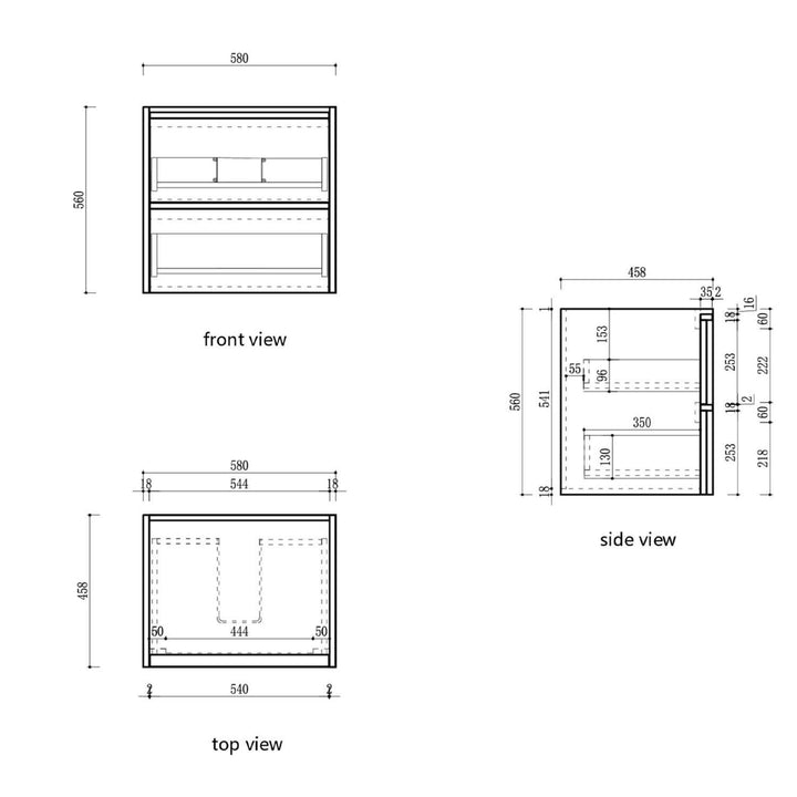 Venetta Framed Wall Hung Vanity