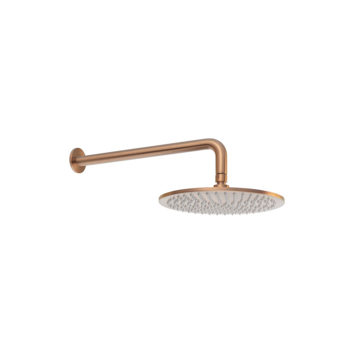 Abi Round Shower Arm and Head Set 400mm