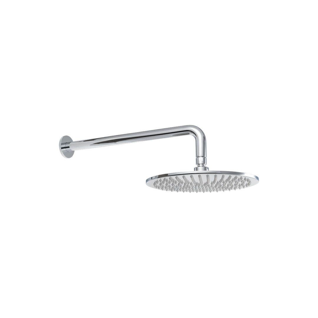 Abi Round Shower Arm and Head Set 400mm