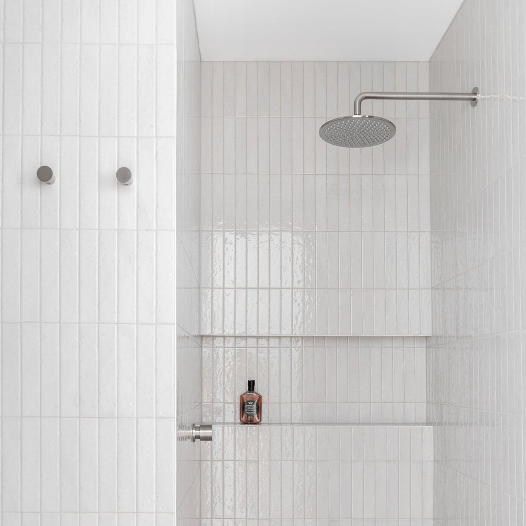 Abi Round Shower Arm and Head Set 400mm