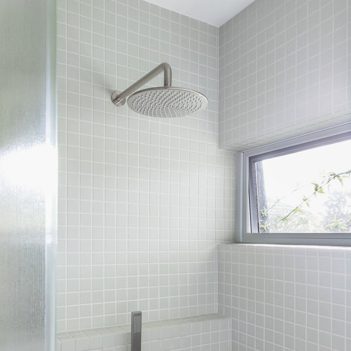 Abi Round Shower Arm and Head Set 400mm