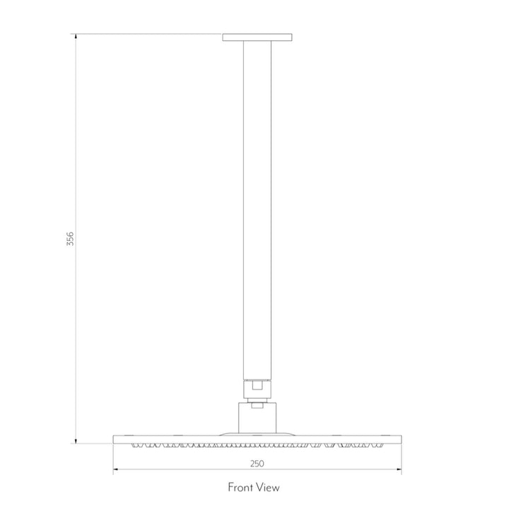 Abi Round Shower Head Set 300mm